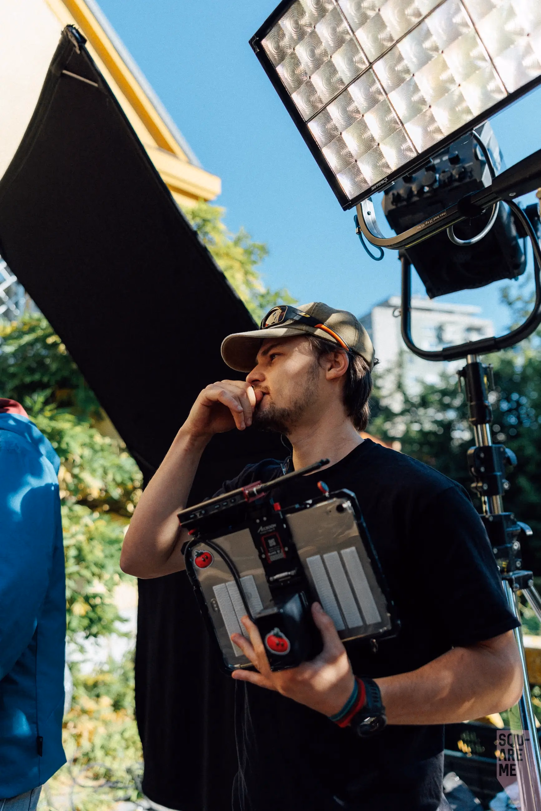 On set with dmx control